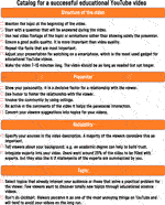 what comprises a successful educational science youtube video?