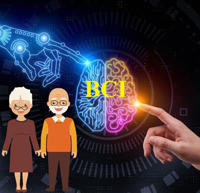 Cover image for research topic "Cognitive and Motor Control Based on Brain-Computer Interfaces for Improving the Health and Well-Being in Older Age"