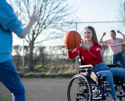 Cover image for research topic "Exploring Physical Activity and Sedentary Behaviour in Physical Disability"