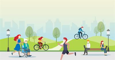 Cover image for research topic "Planetary Health Challenges and Physical Activity"