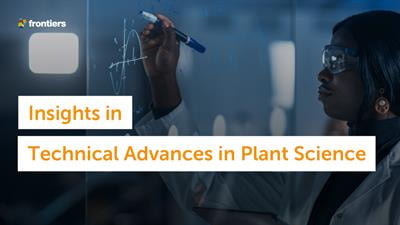 Cover image for research topic "Insights in Technical Advances in Plant Science: 2021"