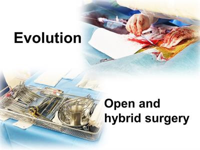 Cover image for research topic "Evolution of Open/Hybrid Surgical Approaches in the Era of Endovascular Treatment"