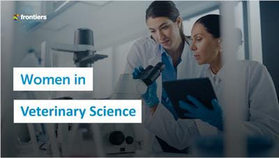 Cover image for research topic "Women in Veterinary Regenerative Medicine: 2021"