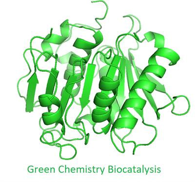 Cover image for research topic "Green Chemistry Biocatalysis"