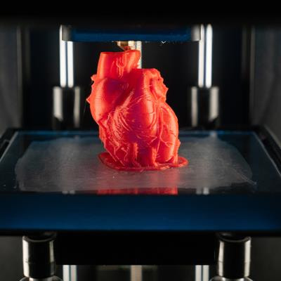 Cover image for research topic "Applications of 3D Printing in Cardiovascular Medicine"