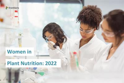 Cover image for research topic "Women in Plant Nutrition: 2022"