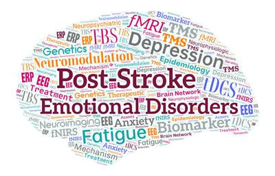 Cover image for research topic "Therapeutic Strategies and Mechanisms for Post-Stroke Emotional Disorders"