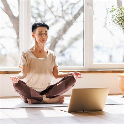 Cover image for research topic "Yoga to Promote Mental Health in Occupational Health Settings"