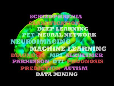 Cover image for research topic "Machine Learning in Imaging Neurodevelopment and Neurodegeneration"