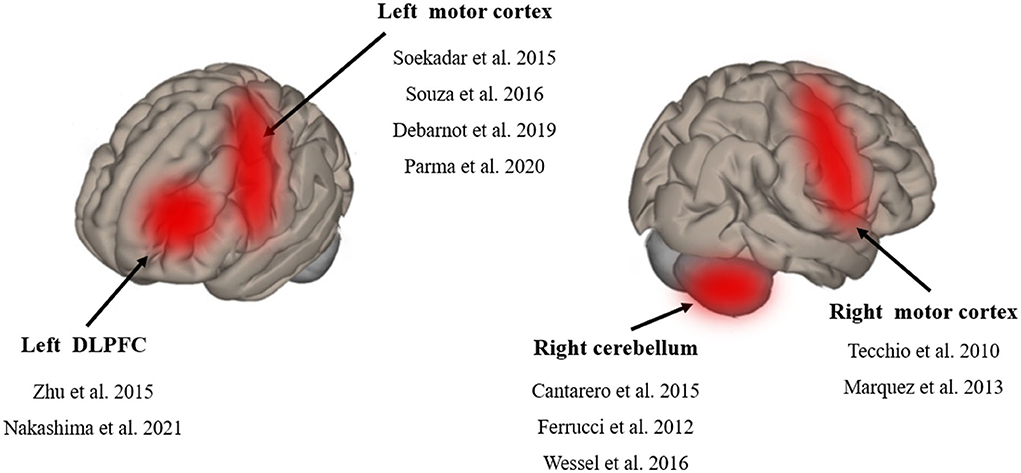 Frontiers | Effects of transcranial direct current stimulation on motor ...