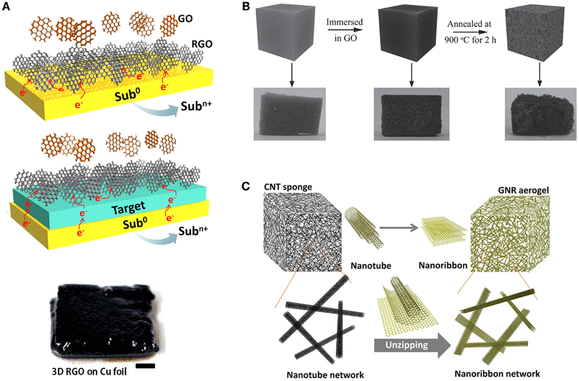 Frontiers Three Dimensional Porous Architectures Of Carbon Nanotubes And Graphene Sheets For Energy Applications Energy Research