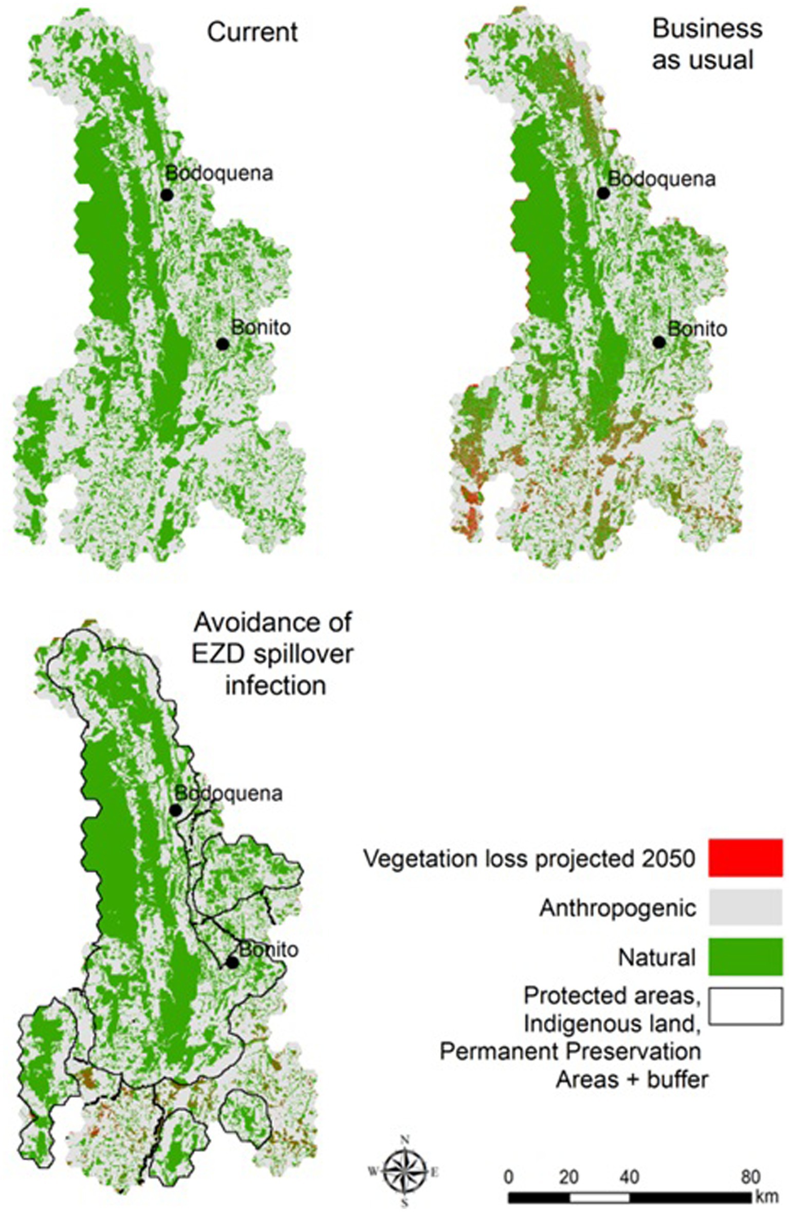 Frontiers | Incorporating biodiversity responses to land use change  scenarios for preventing emerging zoonotic diseases in areas of unknown  host-pathogen interactions