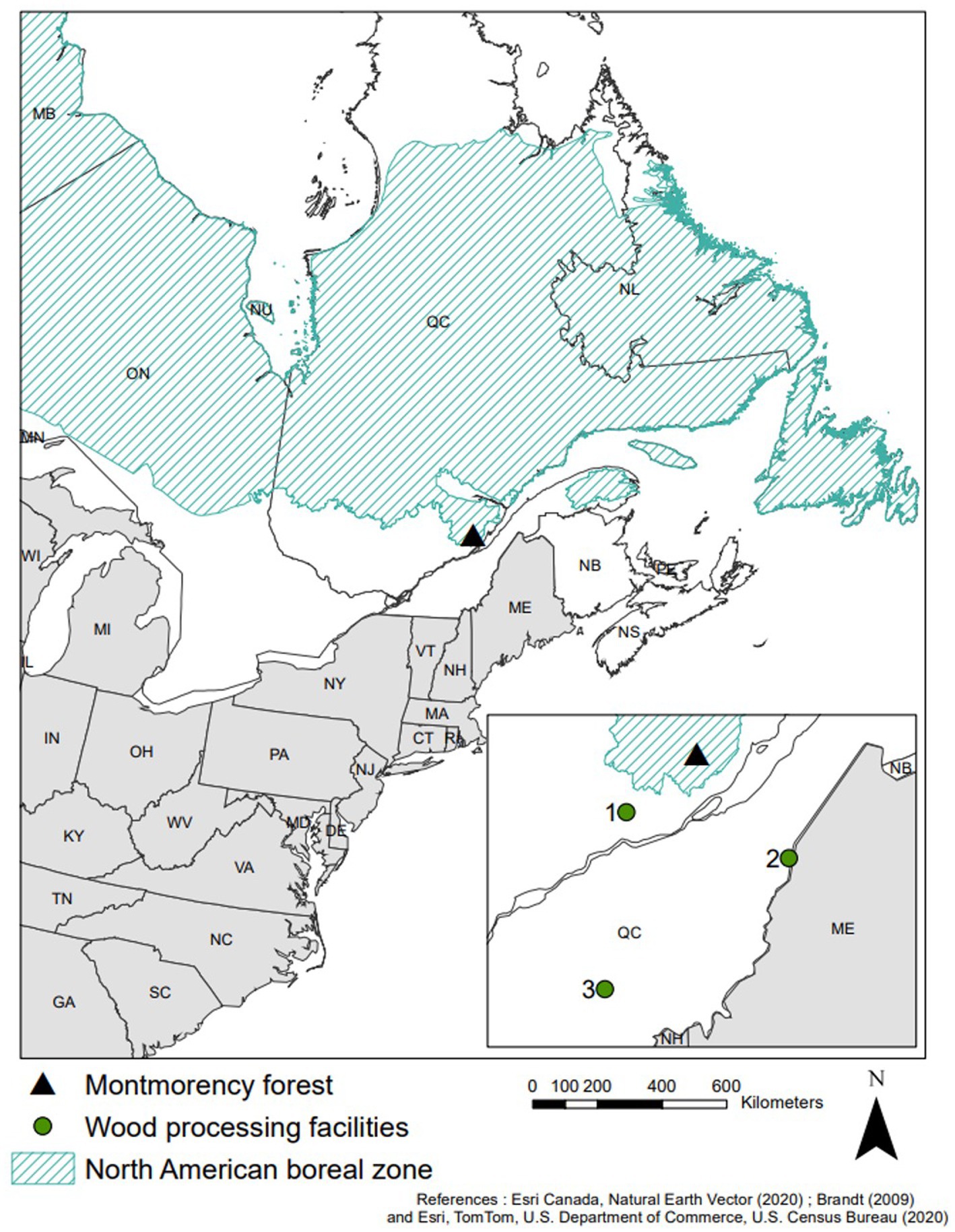 Frontiers  Carbon balance of forest management and wood production in the boreal  forest of Quebec (Canada)