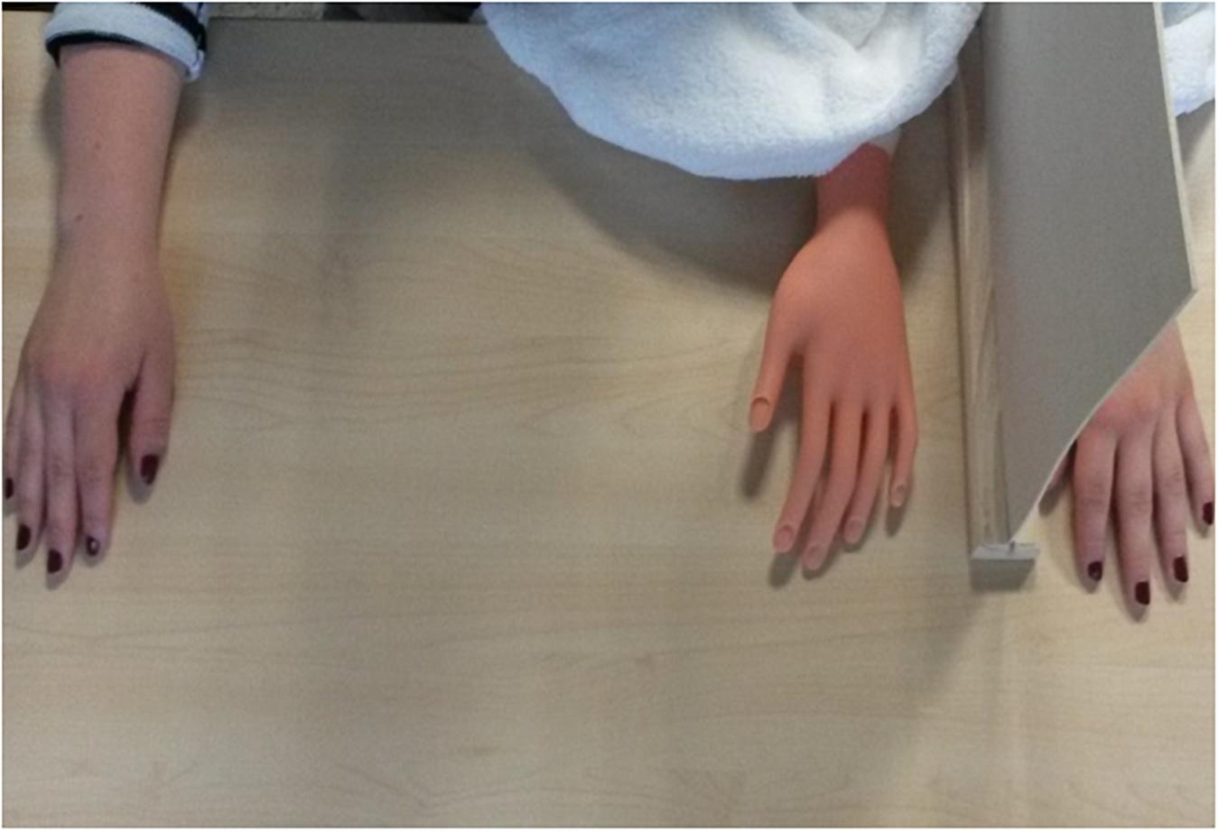 Frontiers  Attenuation of Pain Perception Induced by the Rubber Hand  Illusion