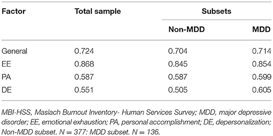 maslach burnout inventory human services survey mbi hss
