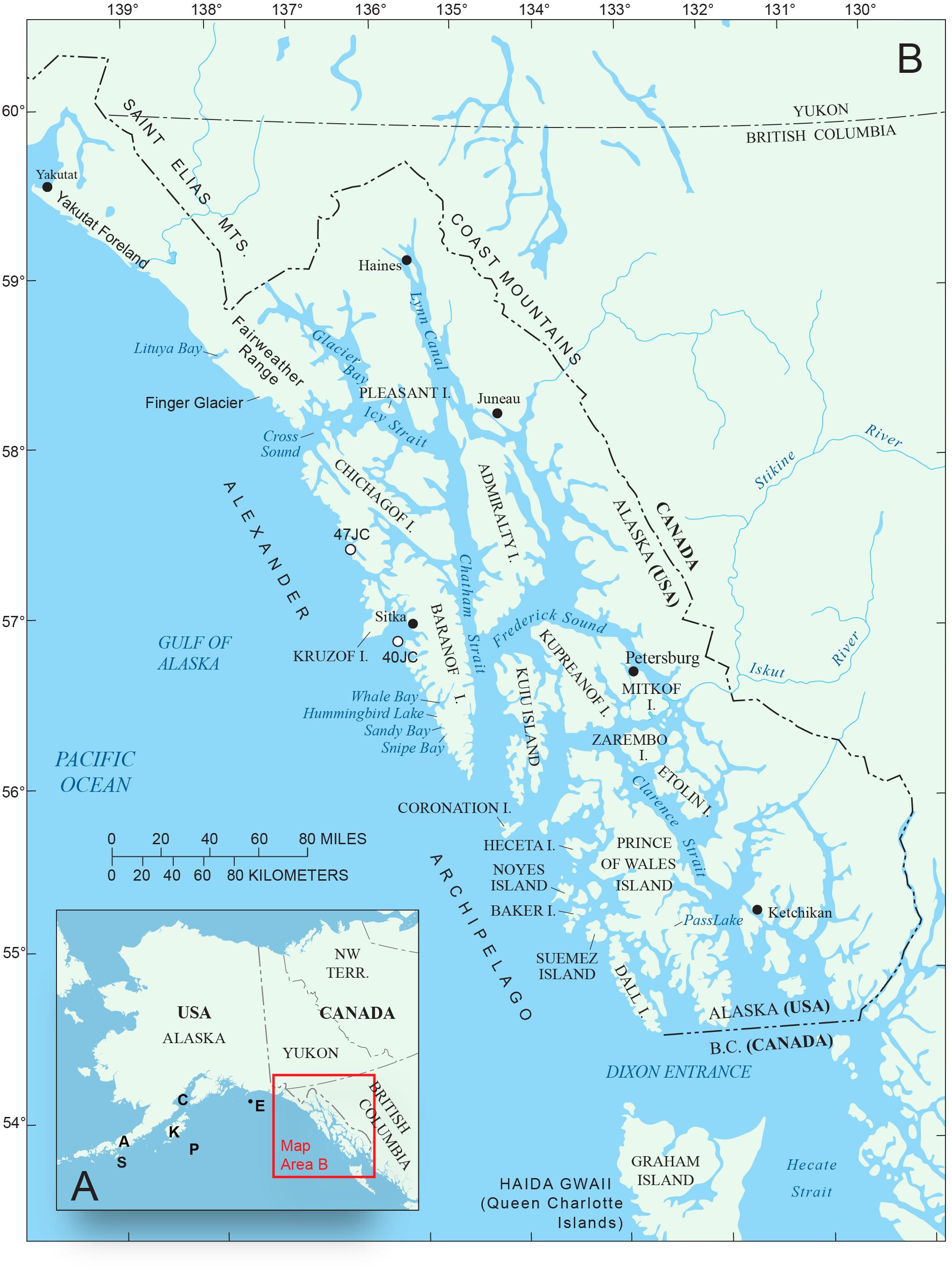 map of alexander archipelago        <h3 class=