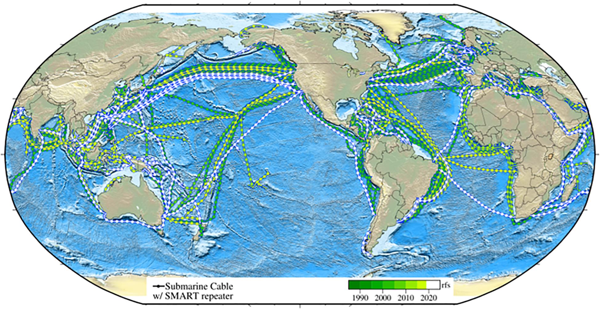 Feudal Generalmente biblioteca transoceanic fiber optic cable map ...