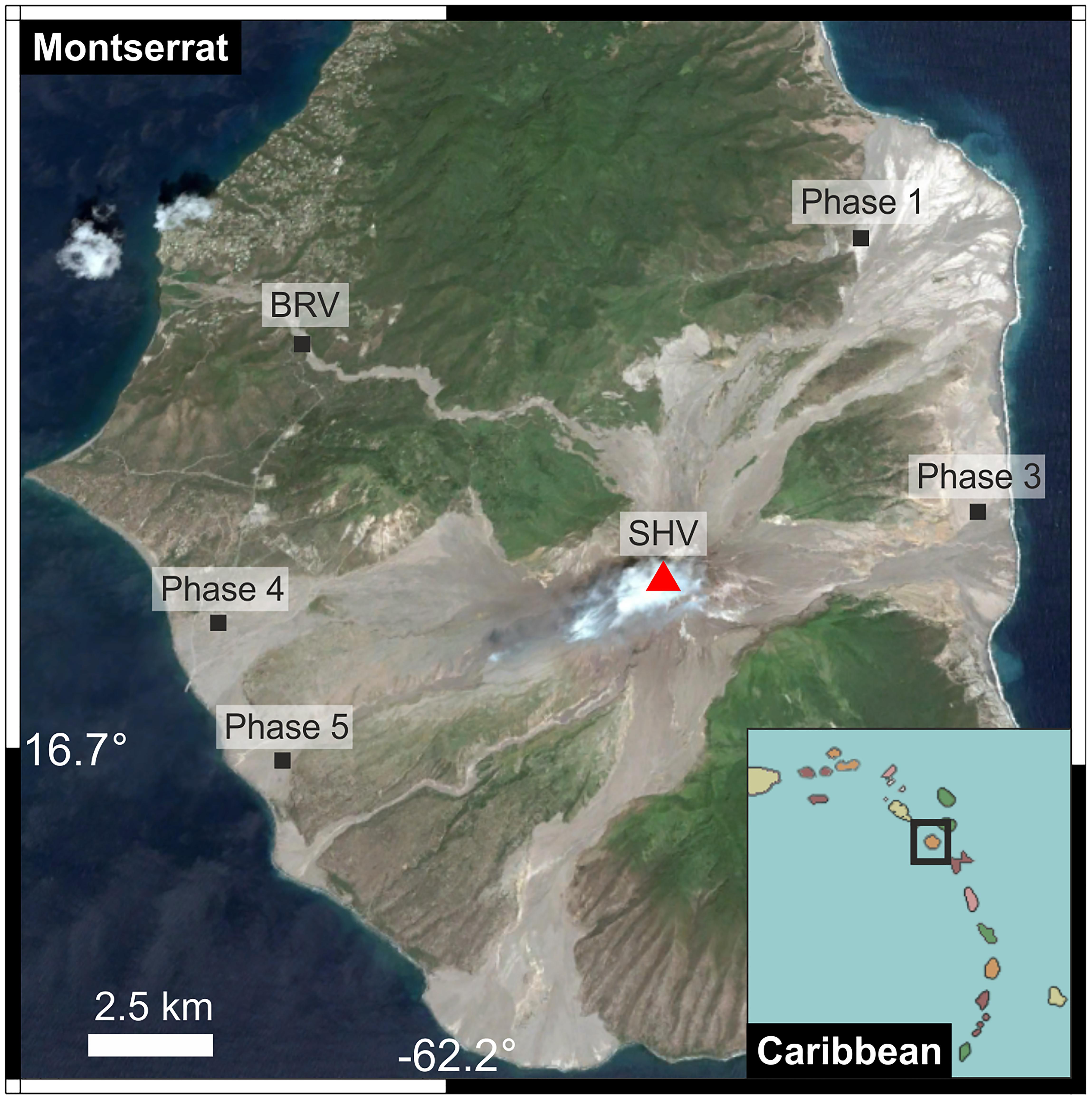 montserrat volcano eruption 1995 case study
