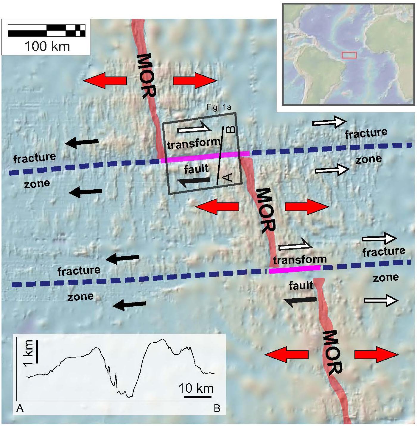 Frontiers Marine Transform Faults And Fracture Zones A Joint Perspective Integrating Seismicity Fluid Flow And Life Earth Science