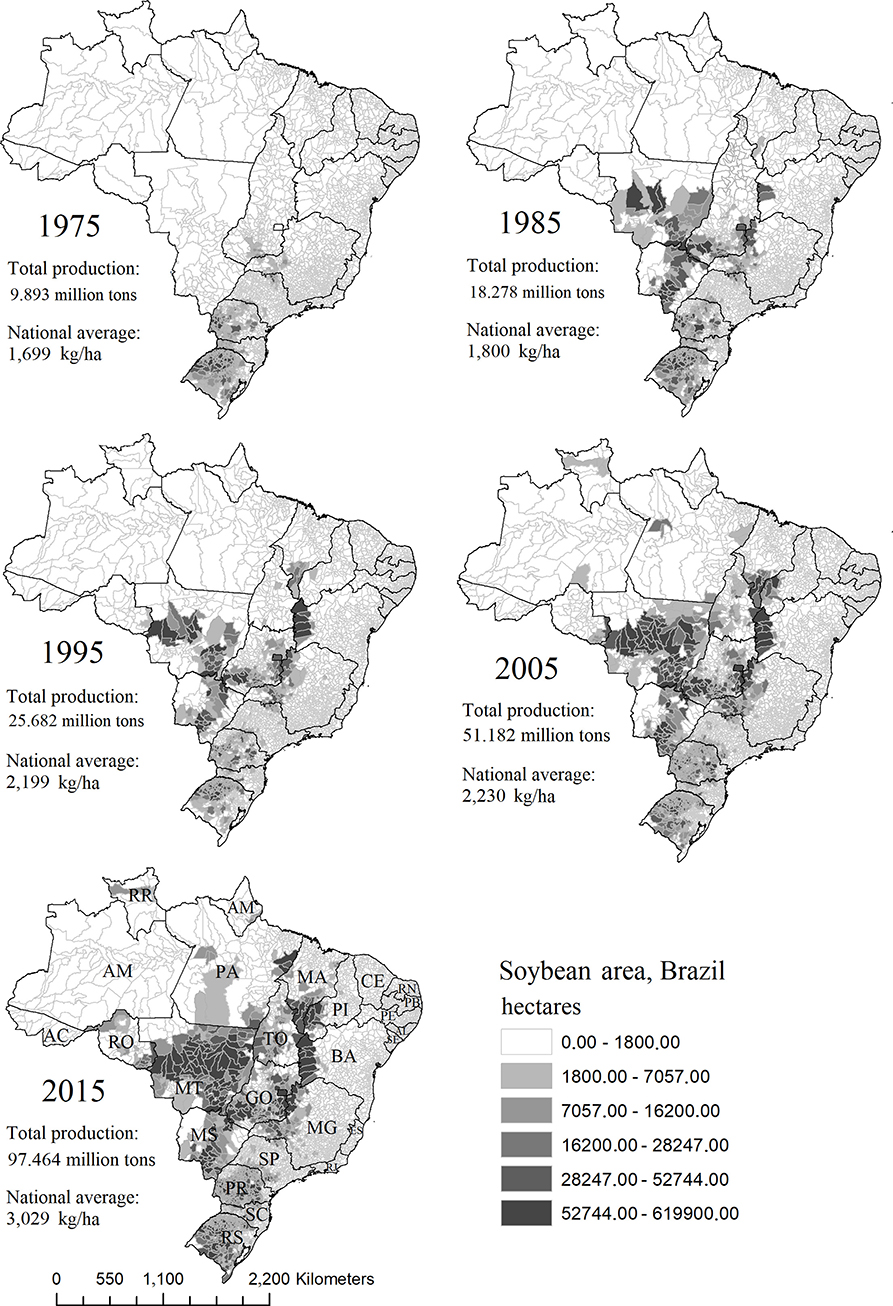 A soil productivity system reveals most Brazilian agricultural lands are  below their maximum potential
