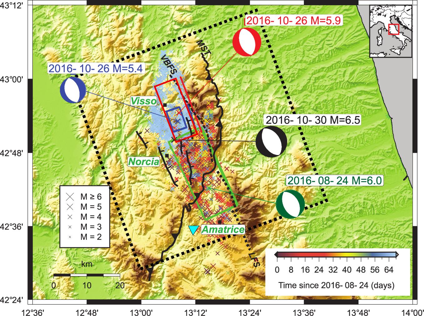 Frontiers Fluid Triggered Aftershocks In An Anisotropic Hydraulic Conductivity Geological Complex The Case Of The 16 Amatrice Sequence Italy Earth Science