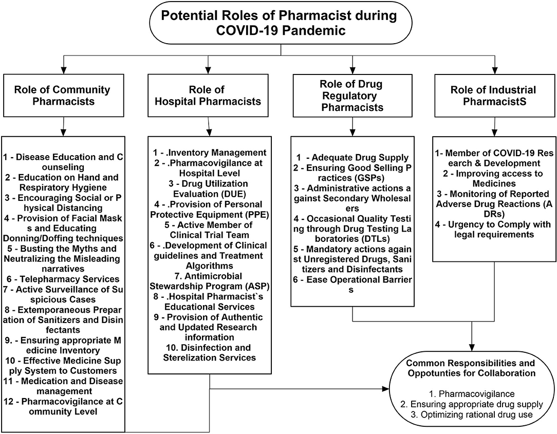 essay on role of pharmacist in covid 19