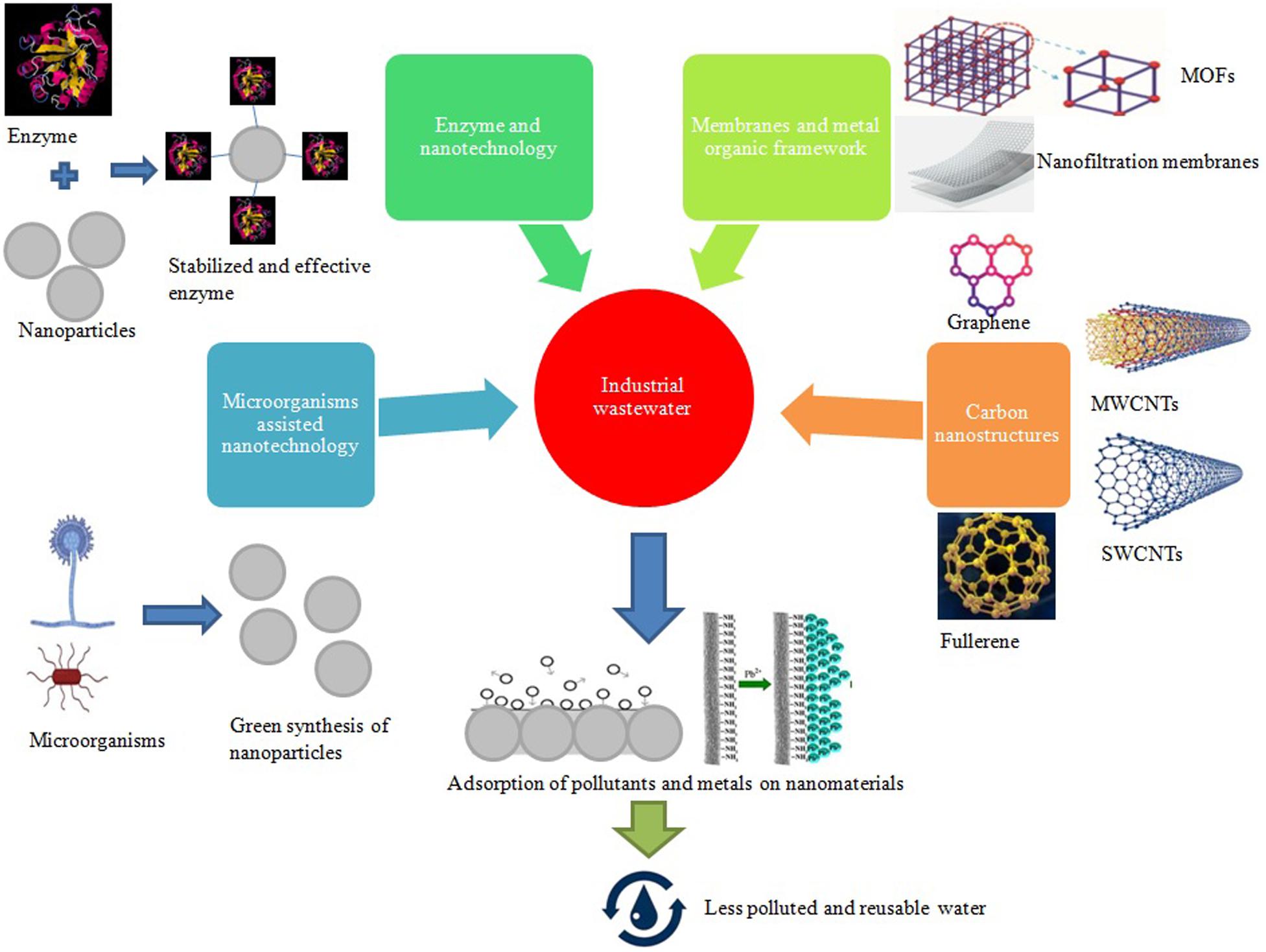 Frontiers | Microbial Nanotechnology for Bioremediation of Industrial ...