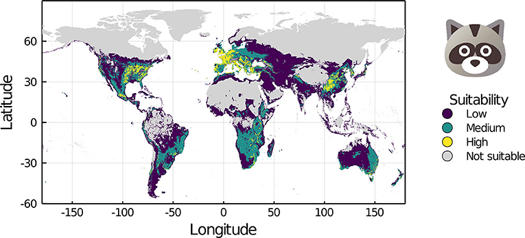 Raccoons World Map