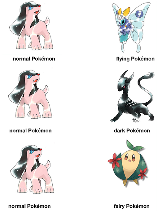 fairy type pokemon names