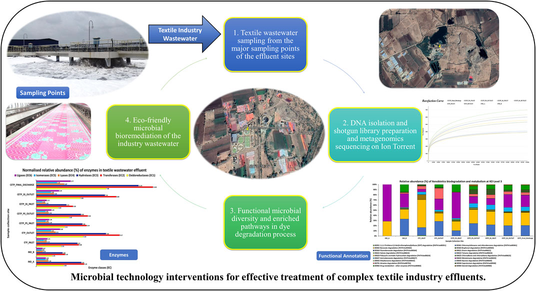 Frontiers Textile Industry Wastewaters From Jetpur Gujarat India 