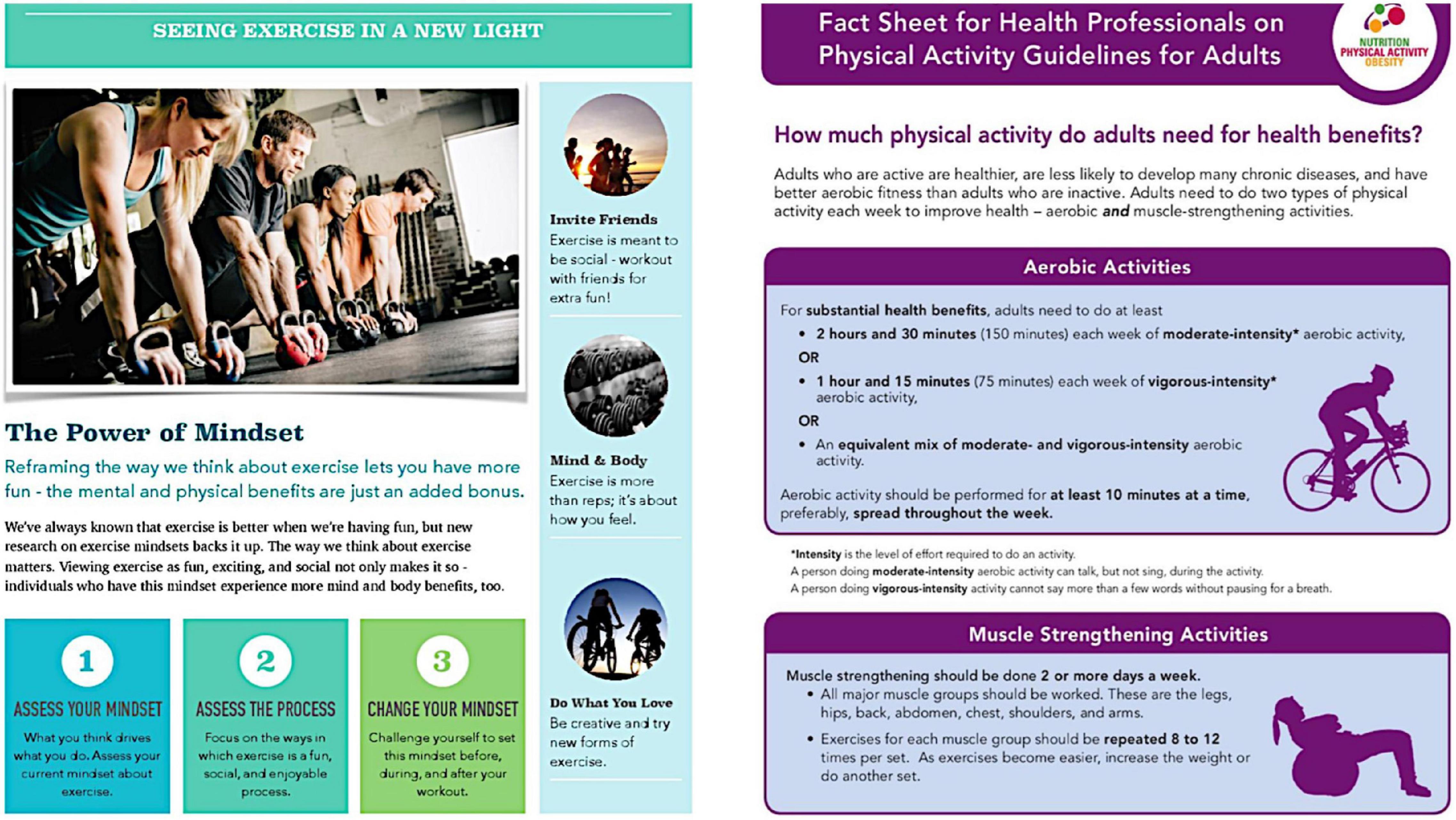 60 Women Which of the following is not an example of aerobic physical activity for older adults for Beginner