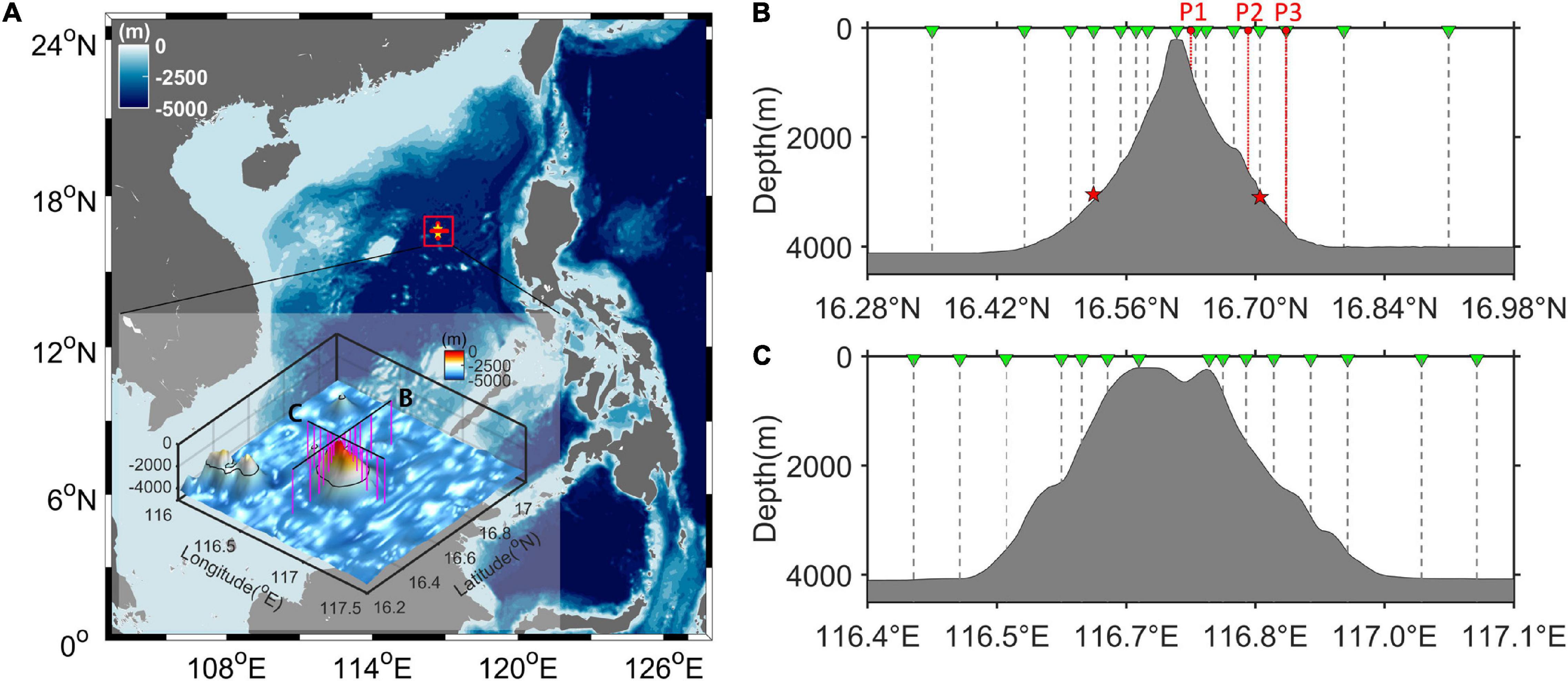 Frontiers  Circulation Driven by Multihump Turbulent Mixing Over a  Seamount in the South China Sea