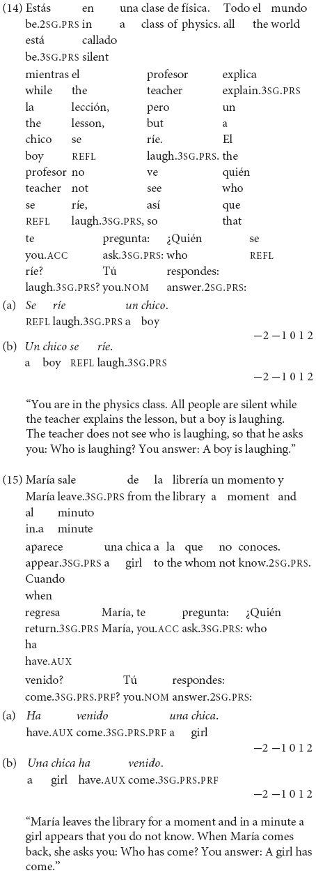 PDF) How Pragmatically Odd! Interface Delays and Pronominal Subject  Distribution in L2 Spanish