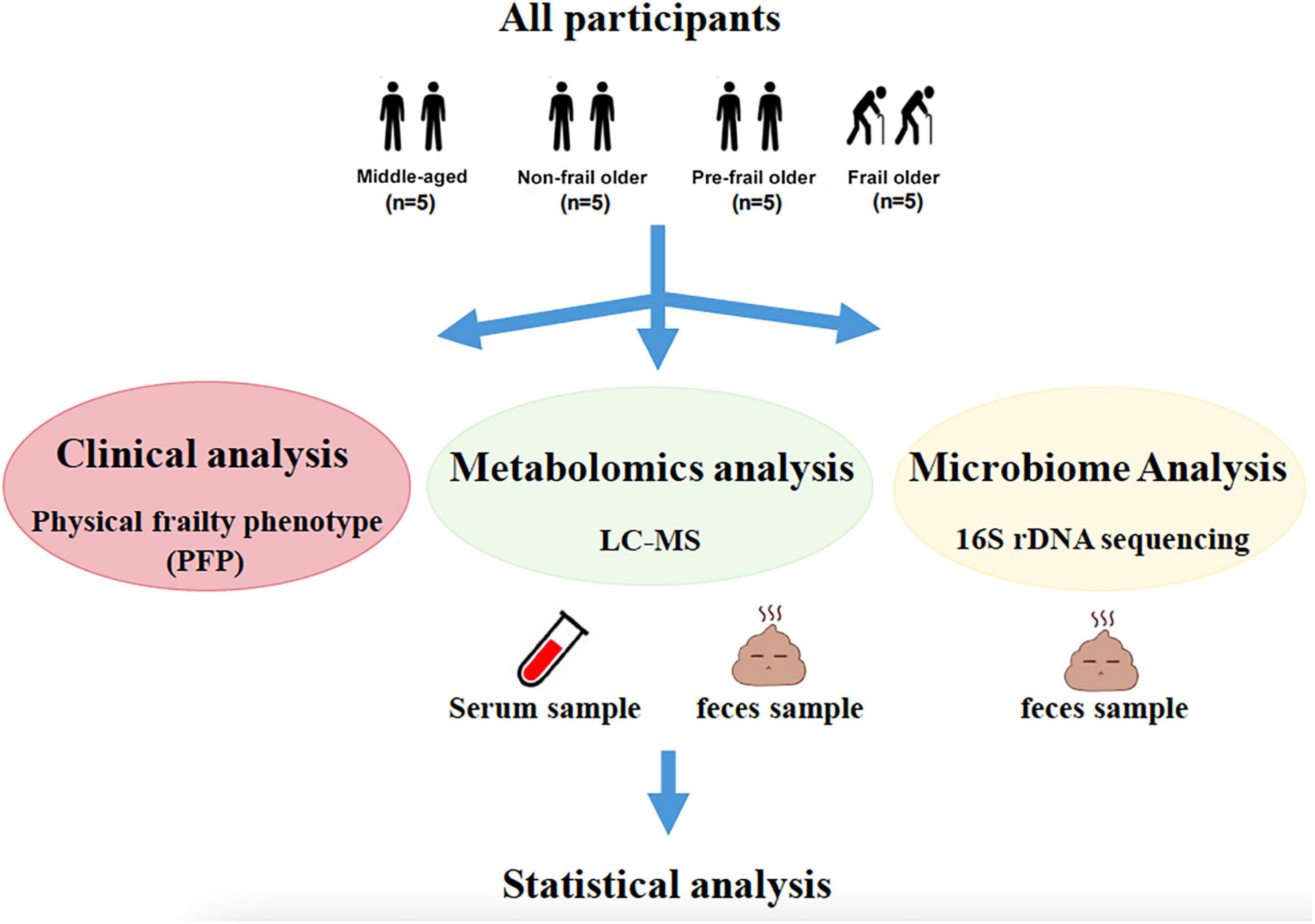 Frontiers Distinct Serum And Fecal Metabolite Profiles Linking With