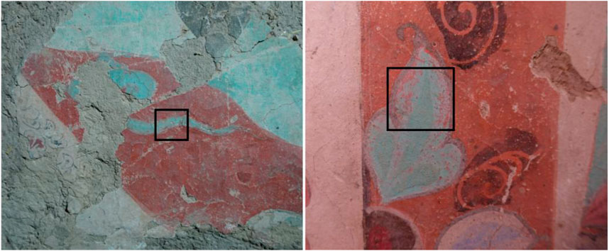 Frontiers | In Situ Study of Cave 98 Murals on Dunhuang Grottoes