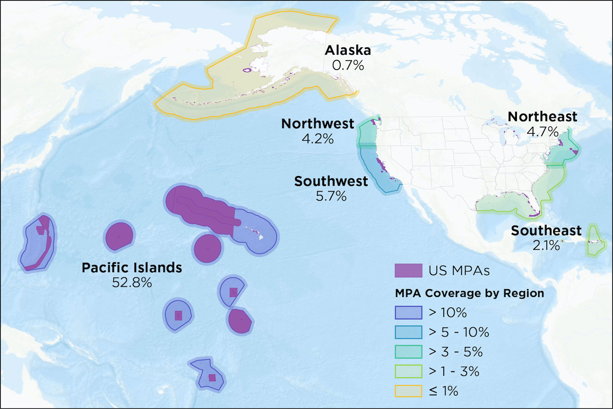 Frontiers  A Scientific Synthesis of Marine Protected Areas in the United  States: Status and Recommendations