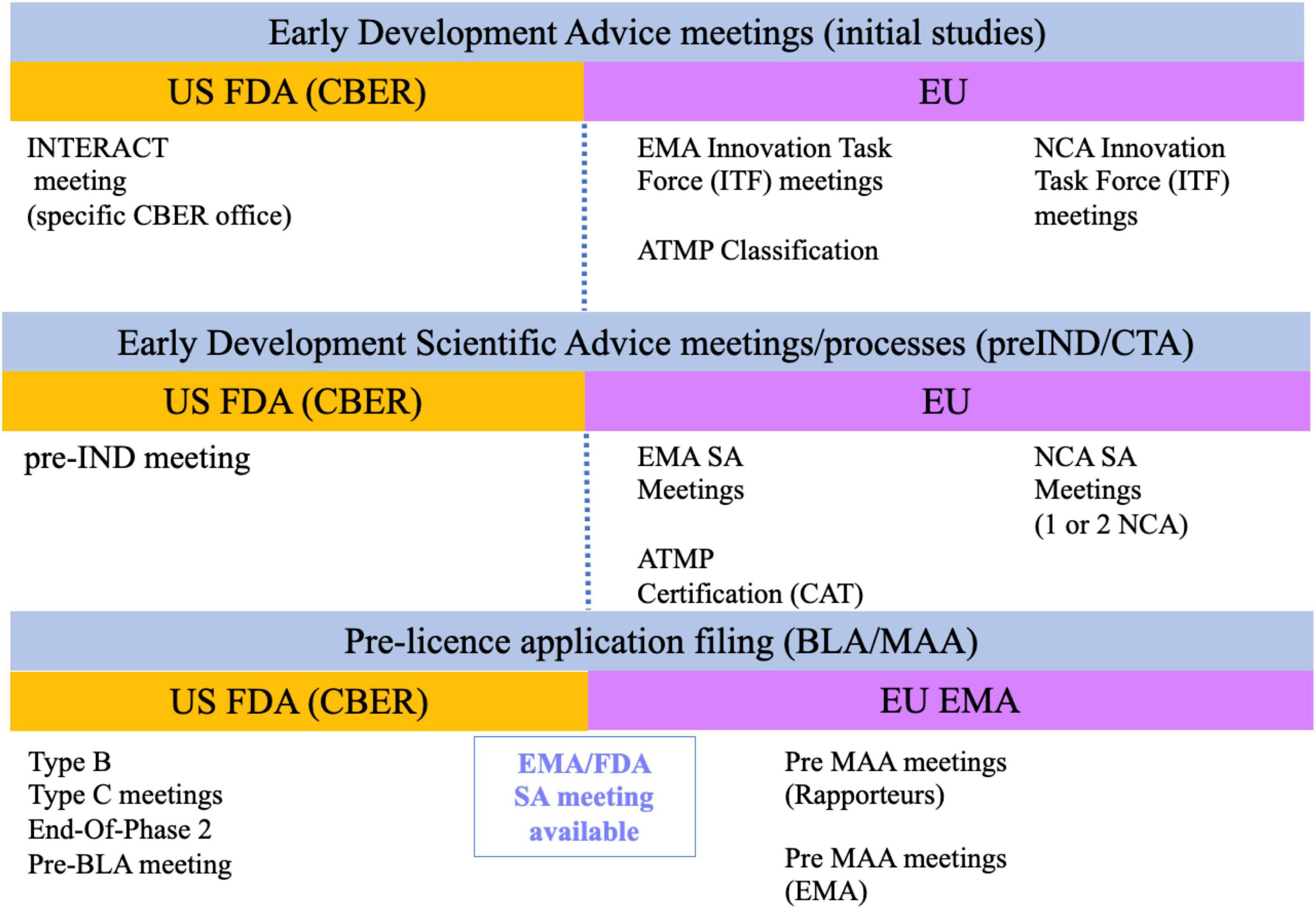 Frontiers A Regulatory Risk Based Approach To ATMP CGT Development 