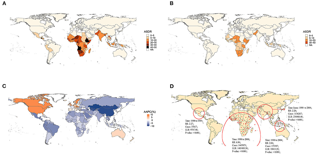 Frontiers Global Burden and Trends of NorovirusAssociated Diseases