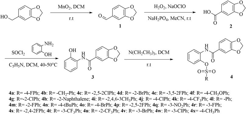 frontiers-synthesis-and-bioactivities-of-novel-piperonylic-acid