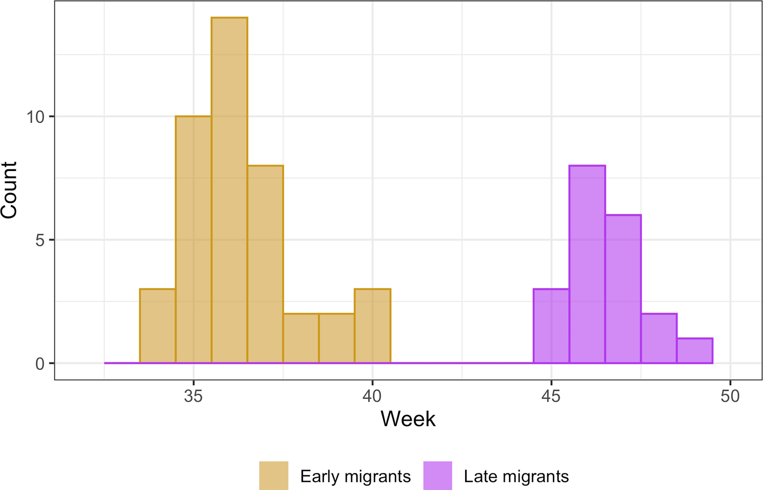 Frontiers Age Related Interactions with Wind During Migration