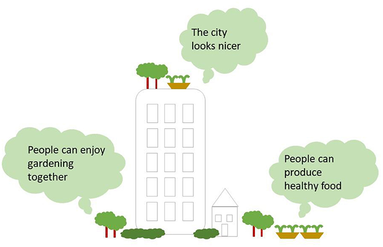 图3——城市农业的可持续性改善城市和城市居民的生活条件。