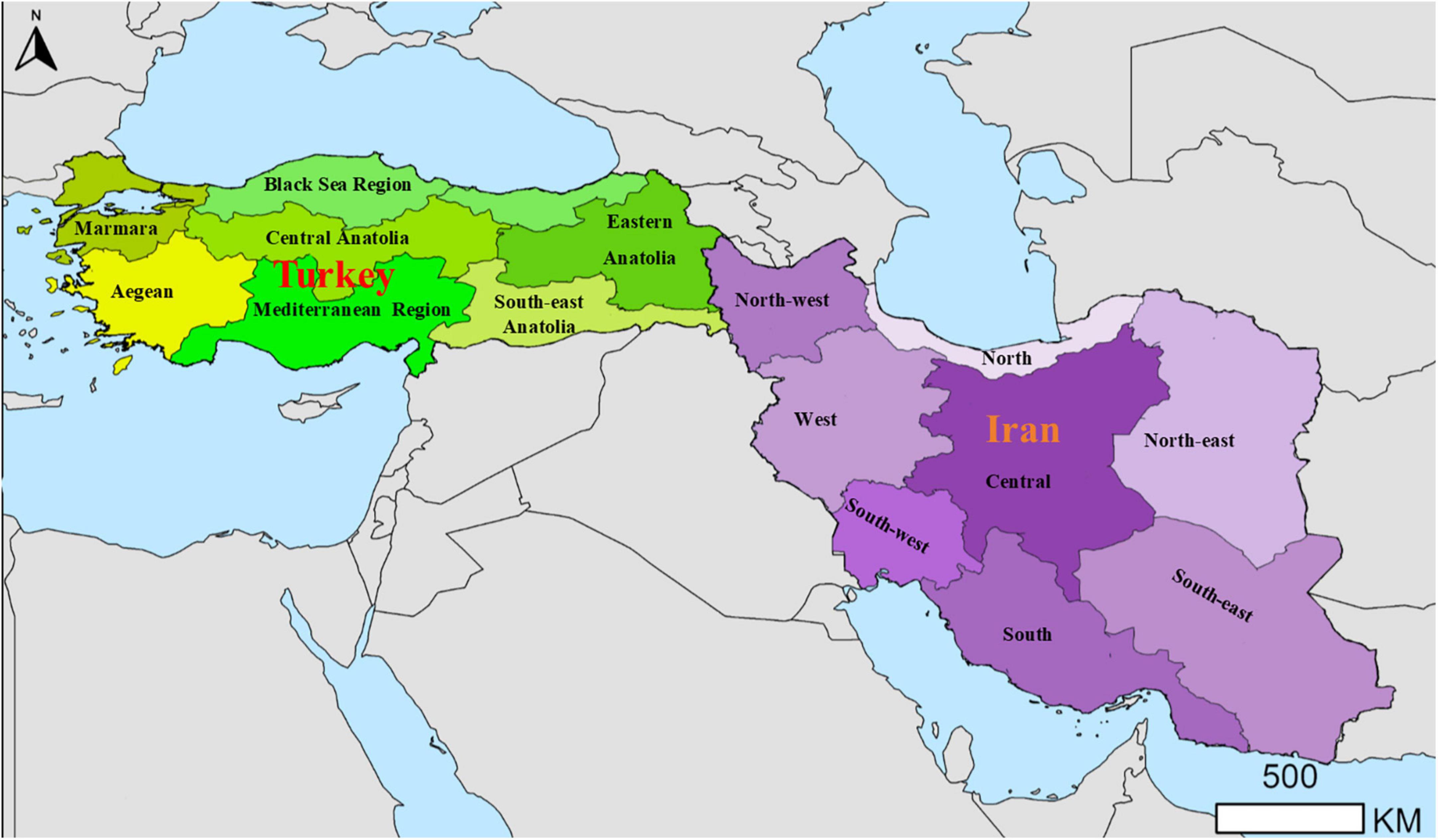 Frontiers  Trichinella infections in animals and humans of Iran and Turkey