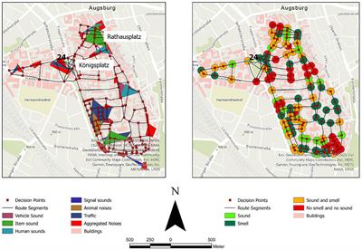 Frontiers | Cognitive landmark research beyond visual cues using GIScience