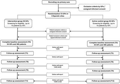 Frontiers  A personalized intervention to prevent depression in primary  care based on risk predictive algorithms and decision support systems:  protocol of the e-predictD study