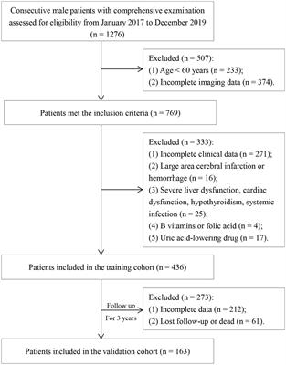 A nomogram for predicting cerebral white matter lesions in elderly men