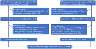 Frontiers | Evaluation of the neoadjuvant chemotherapy response in ...