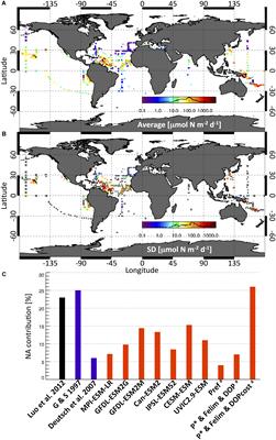 Frontiers Global Marine N2 Fixation Estimates From Observations To Models Microbiology