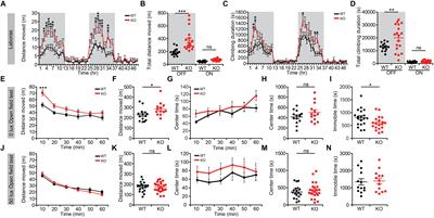 Frontiers | NGL-1\/LRRC4C-Mutant Mice Display Hyperactivity and ...