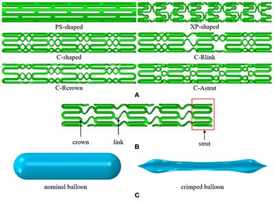 Frontiers | Structural and Hemodynamic Analyses of Different Stent ...