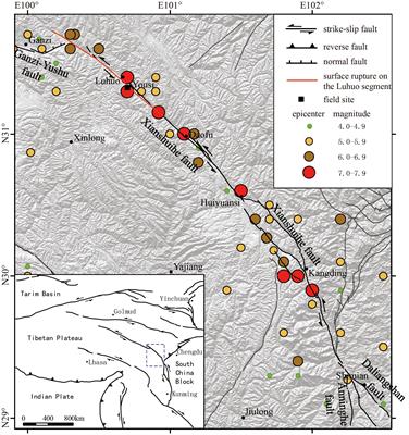 Frontiers | Abnormal Accelerating Stress Release Behavior on the Luhuo ...